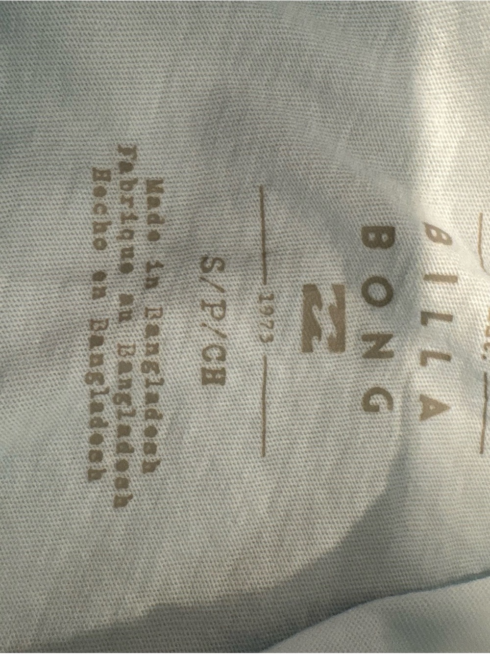 Billabong Light Blue Kids Tee with Sun & Moon Graphic - Picture 3 of 3